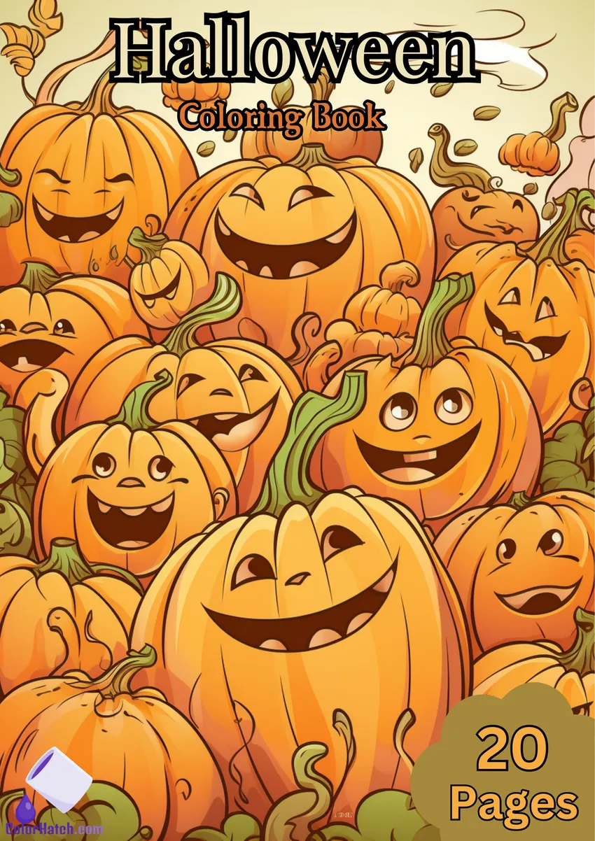 Halloween 3 Coloring Book